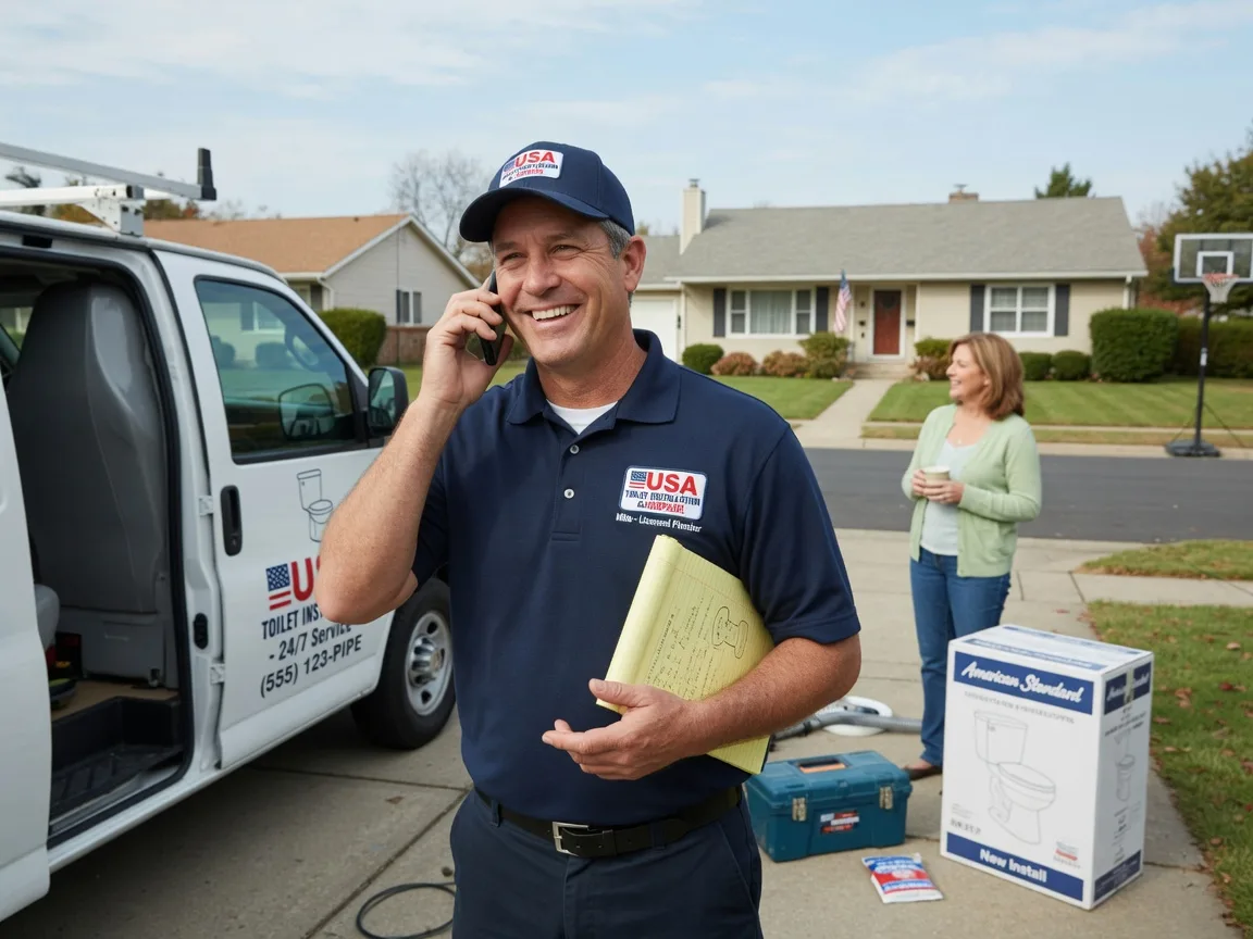 Toilet Installation Spalding, MI FAQs